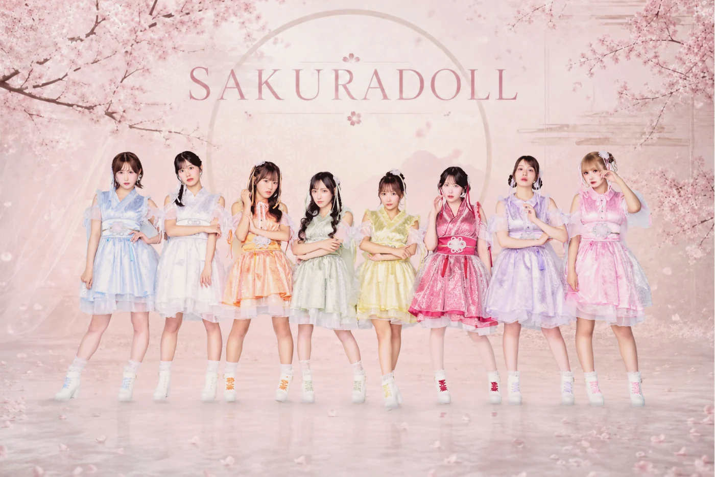 SAKURADOLLのアーティスト集合写真
